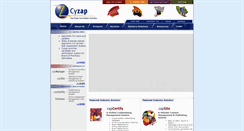 Desktop Screenshot of cyzap.com